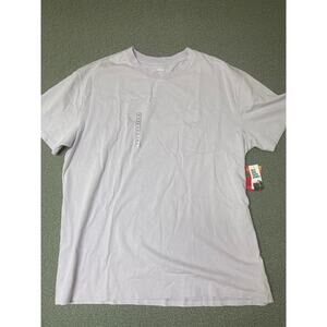 NWT DSG mens XL shirt‎ purple short sleeves crew neck training tee